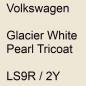 Preview: Volkswagen, Glacier White Pearl Tricoat, LS9R / 2Y.